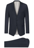 Samuelsohn Navy Ice Wool Suit - Contemporary Fit
