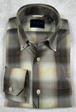 Calder Carmel Ultimate Brushed Oxford Ombre Sport Shirt in Sage