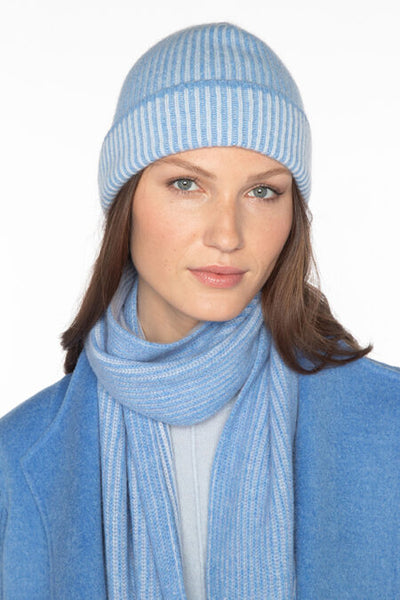 Kinross Cashmere Plaited Rib Hat