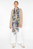 Kinross Cashmere Moonlit Floral Print Scarf