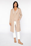 Kinross Cashmere Reversible Drape Front Cardigan