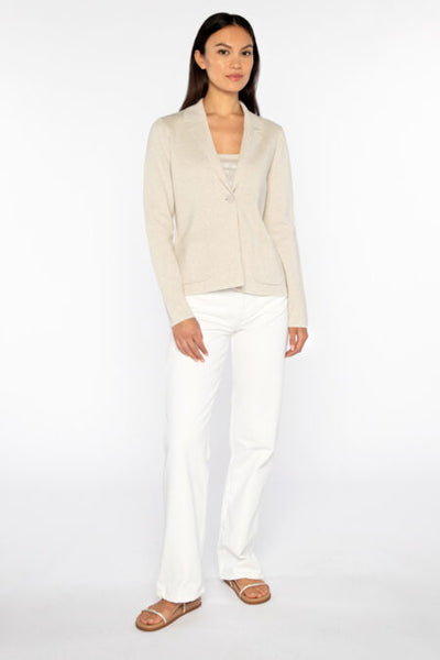 Kinross Cashmere Back Rib Blazer