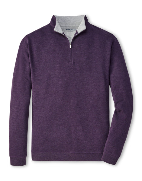 Peter Millar Crown Comfort Pullover in Midnight Purple