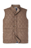 Peter Millar Essex Wool Vest in Rye