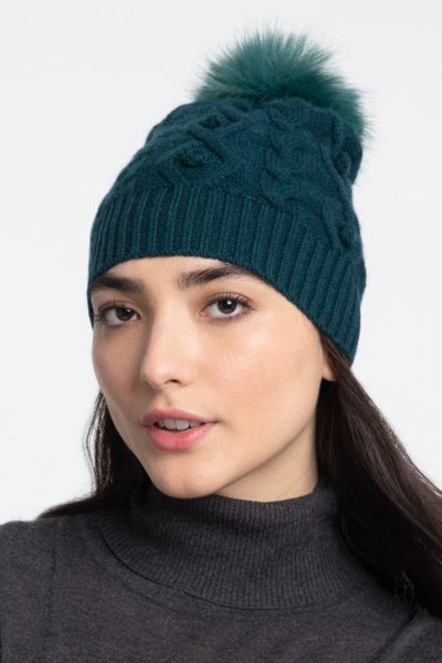 Kinross Cashmere Cable Hat