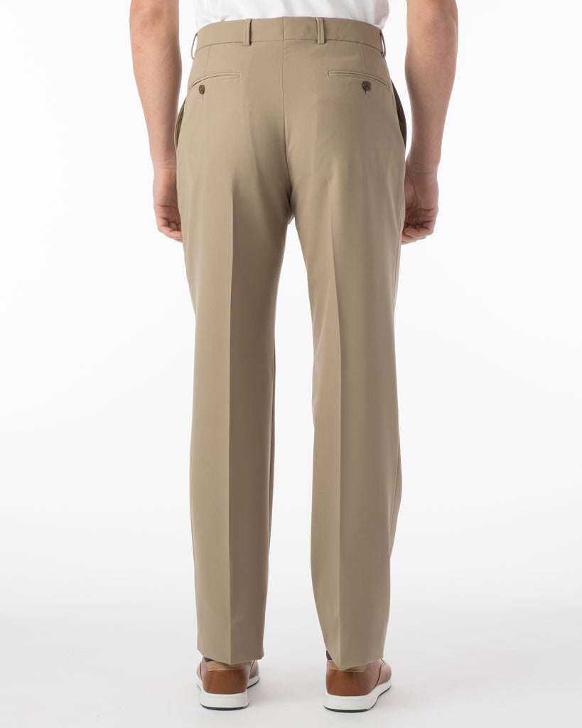 Ballin Pants - Dunhill Commuter Bi-Strech Gabardine - Khaki – Mark