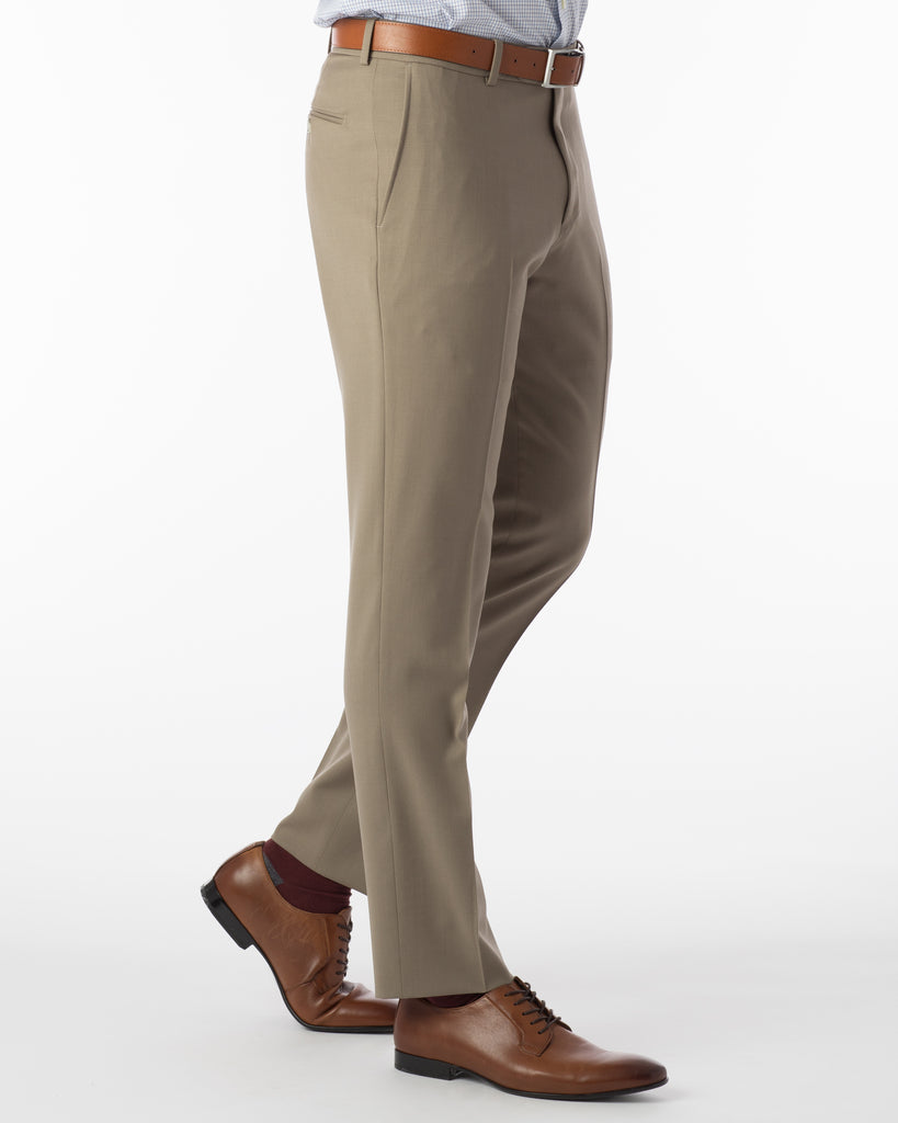 Cobb Light Brown Ultra Fit Formal Trouser for Men - Perfect for Any Occasion