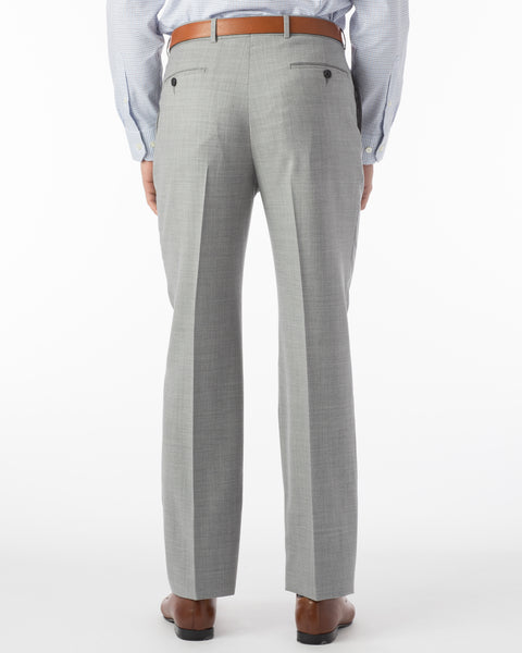 Ballin Pants - Dunhill Super 120’s 4 Harness Serge - Light Grey