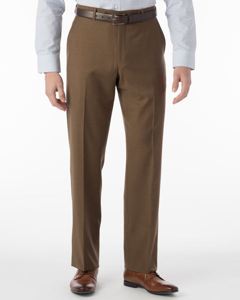 Ballin Pants - Dunhill Super 120’s 4 Harness Serge - Tabacco