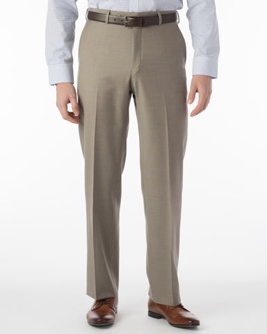 Ballin Pants - Dunhill Super 120’s 4 Harness Serge - Taupe
