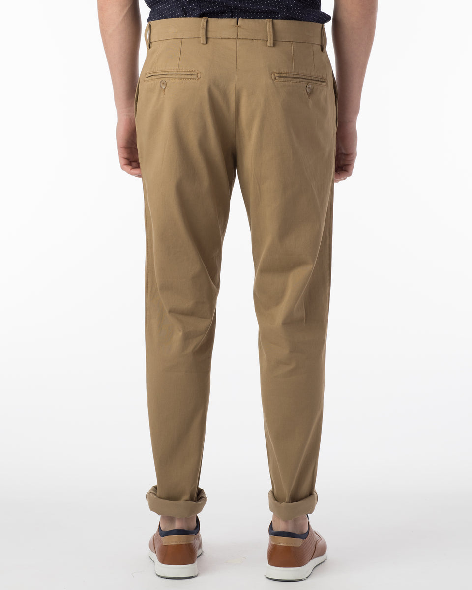 Ballin Pants - Atwater Pima Twill - British Tan – Mark Berman & Son