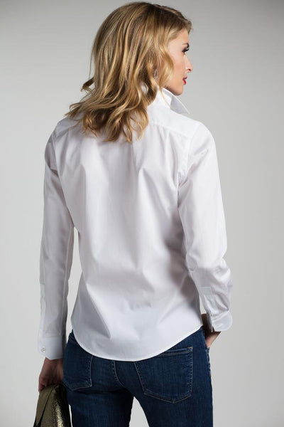 Sarah Alexandra Signature Shirt: The Right White