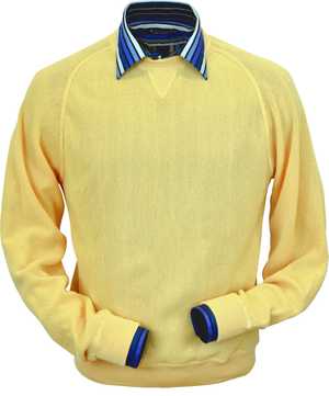 Peru Unlimited - Baby Alpaca Sweatshirt in Yellow