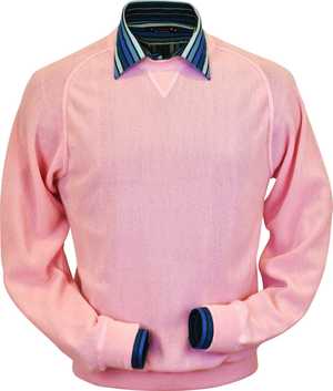 Peru Unlimited - Baby Alpaca Sweatshirt in Pink